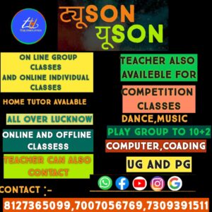 Home Tuition for Class 1 near me in Lucknow